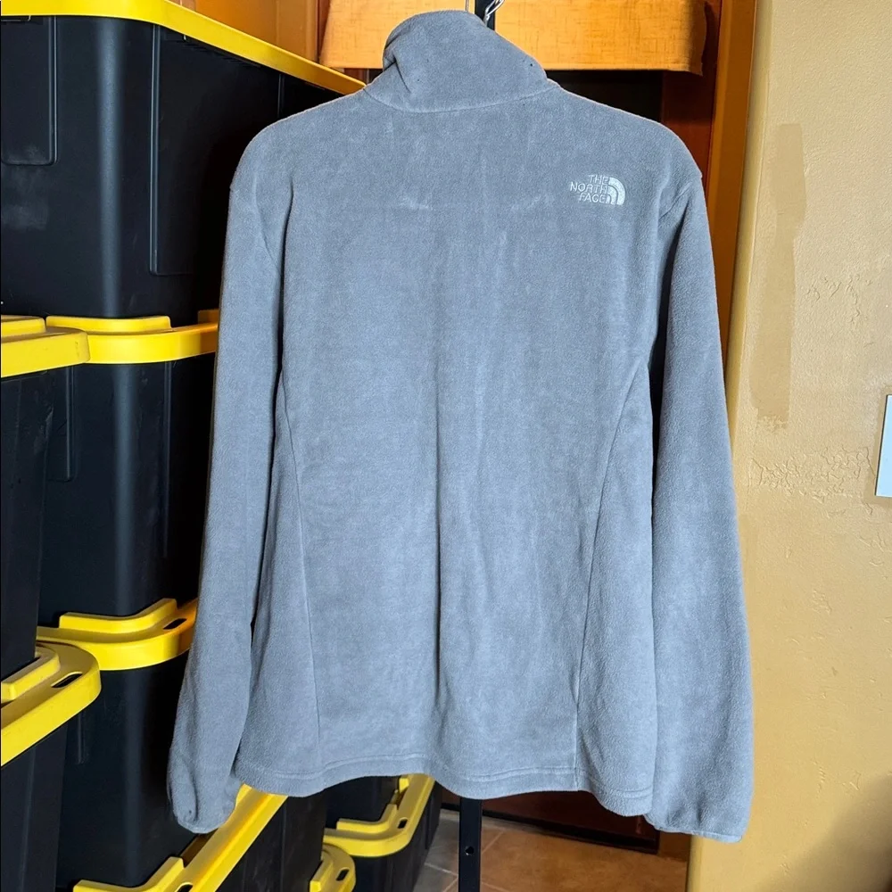 The North Face Men's Glacier Fleece Jacket Mid Gray Heather Size Medium